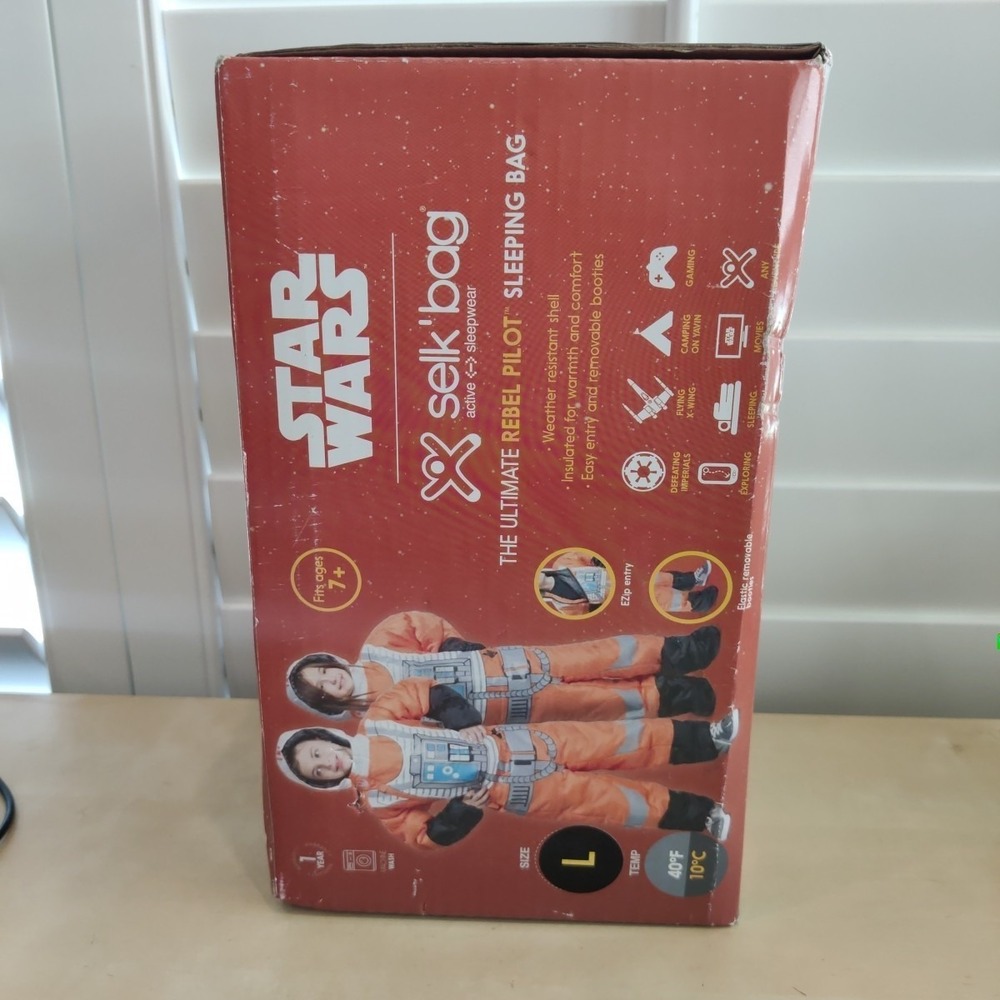 2016 Selk'bag DISNEY Star Wars Rebel Pilot‎ -Kids Size Large - NEW IN BOX
